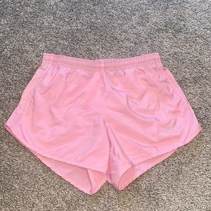 NIKE dri-fit pink athletic shorts